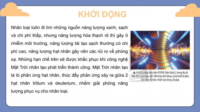 Giáo án điện tử chuyên đề Hoá học 10 chân trời Bài 2: Phản ứng hạt nhân