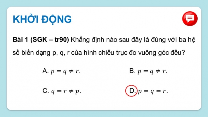 Giáo án điện tử chuyên đề Toán 11 chân trời Bài tập cuối CĐ 3