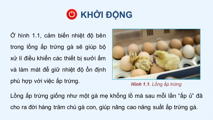 Giáo án điện tử chuyên đề Vật lí 11 cánh diều Bài 1: Thiết bị cảm biến và khuếch đại thuật toán