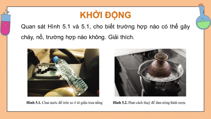 Giáo án điện tử chuyên đề Hoá học 10 cánh diều Bài 5: Sơ lược về phản ứng cháy và nổ