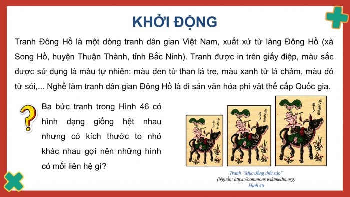 Giáo án điện tử chuyên đề Toán 11 cánh diều Bài 2: Phép đồng dạng