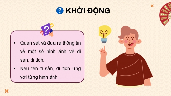 Giáo án điện tử chuyên đề Lịch sử 10 chân trời CĐ 2 P1: Di sản văn hoá; P2 Bảo tồn và phát huy giá trị