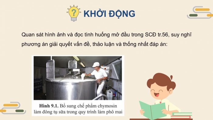 Giáo án điện tử chuyên đề Sinh học 10 cánh diều Bài 9: Sản xuất enzyme tái tổ hợp