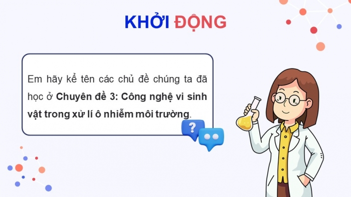 Giáo án điện tử chuyên đề Sinh học 10 cánh diều Ôn tập CĐ 3