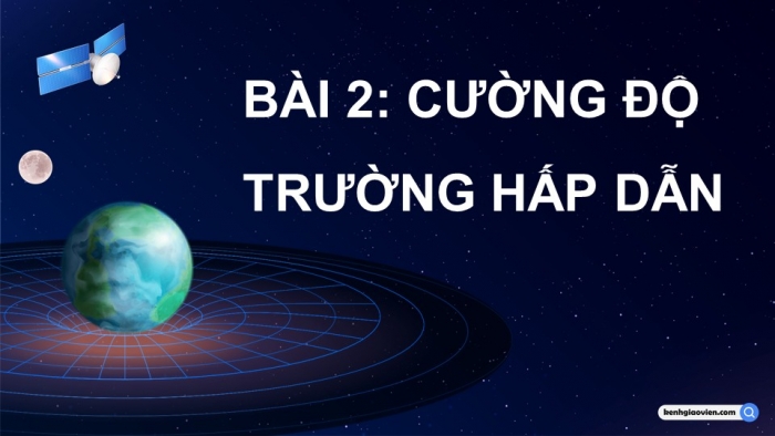 Giáo án điện tử chuyên đề Vật lí 11 kết nối Bài 2: Cường độ trường hấp dẫn