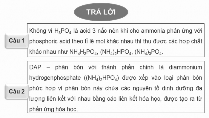 Giáo án điện tử chuyên đề Hoá học 11 cánh diều Bài 2: Phân bón vô cơ