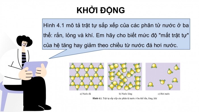 Giáo án điện tử chuyên đề Hoá học 10 cánh diều Bài 4: Entropy và biến thiên năng lượng tự do Gibbs