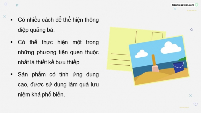 Giáo án điện tử chuyên đề Tin học ứng dụng 11 kết nối Bài 5: Thiết kế sản phẩm trang trí hoàn chỉnh