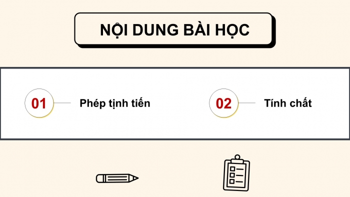 Giáo án điện tử chuyên đề Toán 11 kết nối Bài 2: Phép tịnh tiến