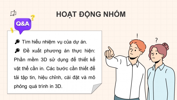 Giáo án điện tử chuyên đề Công nghệ cơ khí 11 kết nối Bài 11: Dự án In vật thể 3D cơ bản