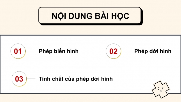 Giáo án điện tử chuyên đề Toán 11 chân trời Bài 1: Phép biến hình và phép dời hình