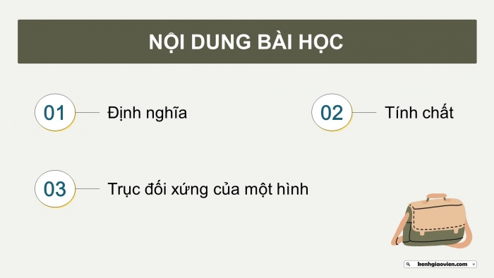 Giáo án điện tử chuyên đề Toán 11 chân trời Bài 3: Phép đối xứng trục