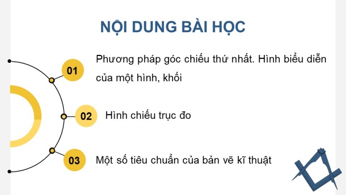 Giáo án điện tử chuyên đề Toán 11 cánh diều Bài 1: Một số nội dung cơ bản về vẽ kĩ thuật