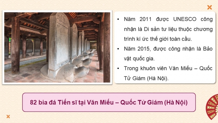 Giáo án điện tử chuyên đề Lịch sử 10 chân trời CĐ 2 P1: Di sản văn hoá; P2 Bảo tồn và phát huy giá trị