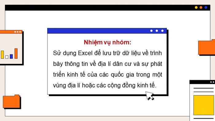 Giáo án điện tử chuyên đề Tin học ứng dụng 10 cánh diều CĐ 3: Dự án Thực hành sử dụng phần mềm bảng tính