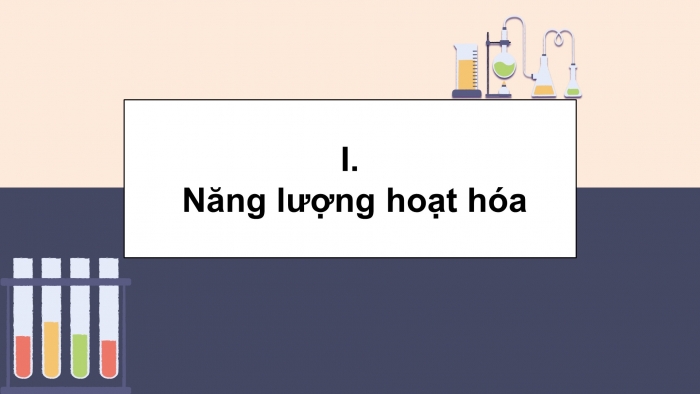 Giáo án điện tử chuyên đề Hoá học 10 chân trời Bài 3: Năng lượng hoạt hoá của phản ứng hoá học