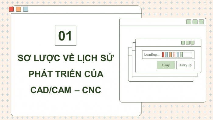 Giáo án điện tử chuyên đề Công nghệ cơ khí 11 cánh diều Bài 5: Công nghệ CAD/CAM-CNC trong sản xuất cơ khí