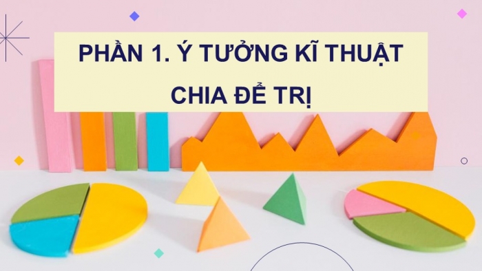 Giáo án điện tử chuyên đề Khoa học máy tính 11 cánh diều Bài 1: Ý tưởng chia để trị