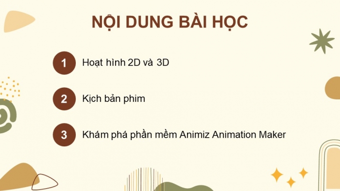 Giáo án điện tử chuyên đề Tin học ứng dụng 11 cánh diều Bài 1: Giới thiệu phần mềm làm phim hoạt hình