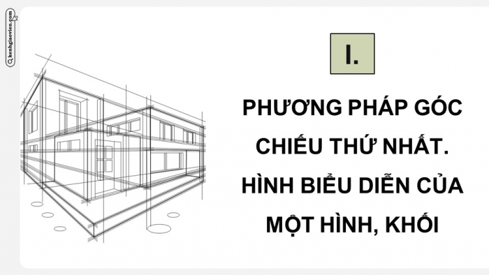 Giáo án điện tử chuyên đề Toán 11 cánh diều Bài 1: Một số nội dung cơ bản về vẽ kĩ thuật