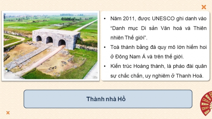 Giáo án điện tử chuyên đề Lịch sử 10 chân trời CĐ 2 P1: Di sản văn hoá; P2 Bảo tồn và phát huy giá trị