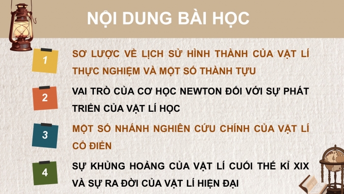 Giáo án điện tử chuyên đề Vật lí 10 cánh diều Bài 1: Sự hình thành và phát triển của vật lí học