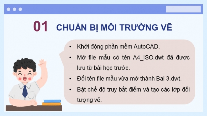 Giáo án điện tử chuyên đề Thiết kế và Công nghệ 10 cánh diều Bài 2: Các lệnh vẽ và hiệu chỉnh bản vẽ