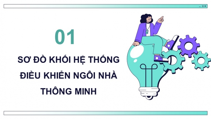 Giáo án điện tử chuyên đề Thiết kế và Công nghệ 10 cánh diều Bài 6: Hệ thống điều khiển cho ngôi nhà thông minh