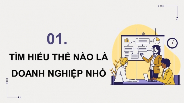 Giáo án điện tử chuyên đề Kinh tế pháp luật 10 cánh diều Bài 4: Doanh nghiệp nhỏ và lĩnh vực sản xuất kinh doanh của doanh nghiệp nhỏ