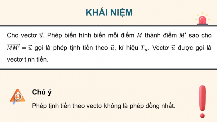 Giáo án điện tử chuyên đề Toán 11 kết nối Bài 2: Phép tịnh tiến