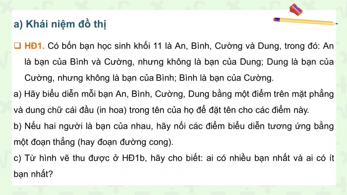 Giáo án điện tử chuyên đề Toán 11 kết nối Bài 8: Một vài khái niệm cơ bản