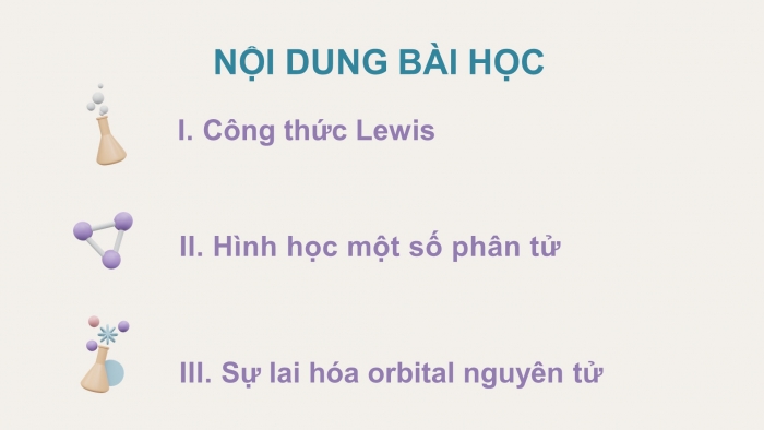 Giáo án điện tử chuyên đề Hoá học 10 chân trời Bài 1: Liên kết hoá học