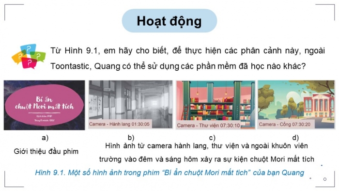 Giáo án điện tử chuyên đề Tin học ứng dụng 11 kết nối Bài 9: Tạo các nguồn dữ liệu khác nhau cho phim hoạt hình