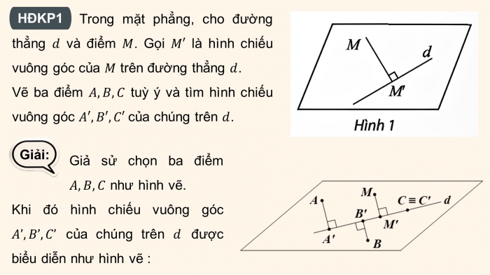 Giáo án điện tử chuyên đề Toán 11 chân trời Bài 1: Phép biến hình và phép dời hình