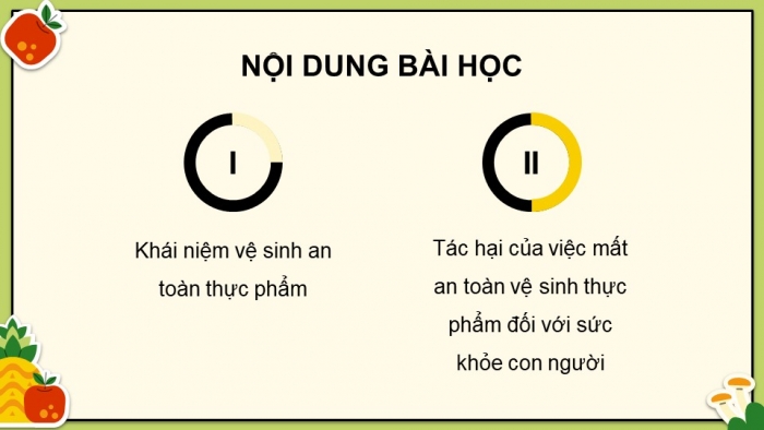 Giáo án điện tử chuyên đề Sinh học 11 chân trời Bài 10: Vệ sinh an toàn thực phẩm