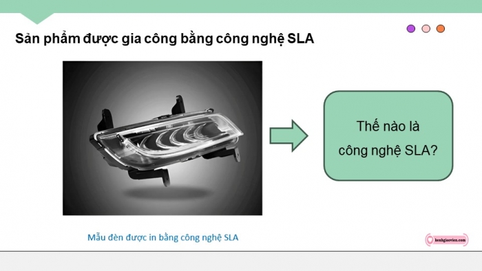 Giáo án điện tử chuyên đề Công nghệ cơ khí 11 cánh diều Bài 10: Một số công nghệ in 3D