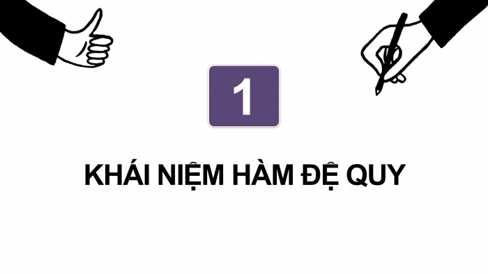 Giáo án điện tử chuyên đề Khoa học máy tính 11 cánh diều Bài 2: Thuật toán đệ quy