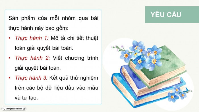 Giáo án điện tử chuyên đề Khoa học máy tính 11 cánh diều Bài 5: Thực hành tổng hợp ứng dụng chia để trị