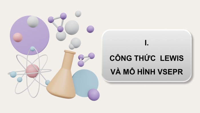 Giáo án điện tử chuyên đề Hoá học 10 cánh diều Bài 1: Liên kết hoá học và hình học phân tử