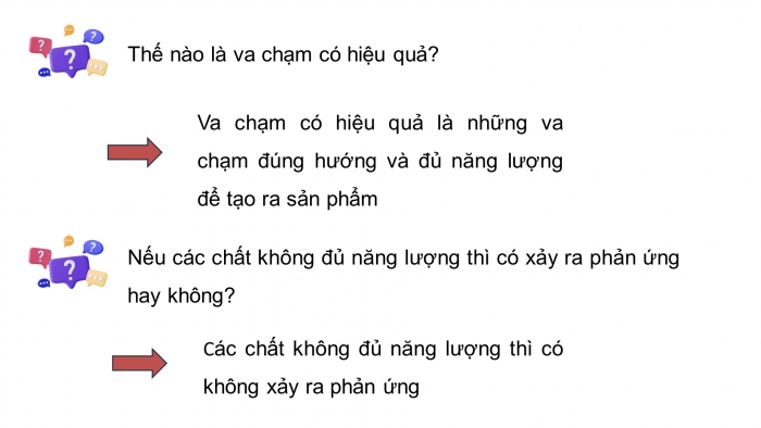 Giáo án điện tử chuyên đề Hoá học 10 cánh diều Bài 3: Năng lượng hoạt hoá của phản ứng hoá học