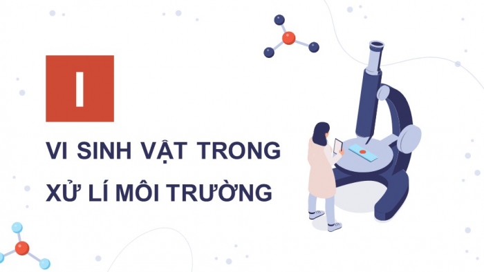 Giáo án điện tử chuyên đề Sinh học 10 chân trời Bài 10: Vai trò của vi sinh vật trong xử lí ô nhiễm môi trường