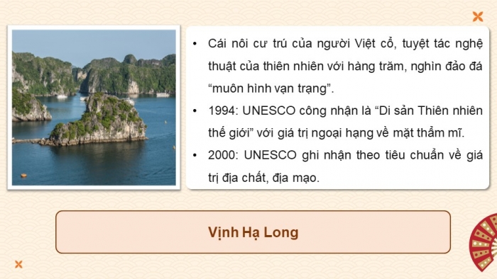 Giáo án điện tử chuyên đề Lịch sử 10 chân trời CĐ 2 P1: Di sản văn hoá; P2 Bảo tồn và phát huy giá trị