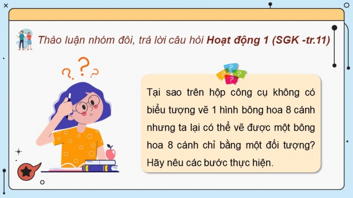 Giáo án điện tử chuyên đề Tin học ứng dụng 11 kết nối Bài 2: Làm việc với đối tượng hình khối