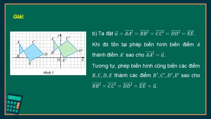 Giáo án điện tử chuyên đề Toán 11 chân trời Bài 2: Phép tịnh tiến