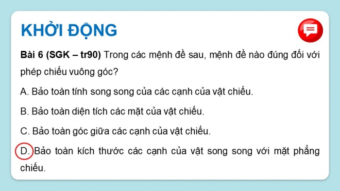 Giáo án điện tử chuyên đề Toán 11 chân trời Bài tập cuối CĐ 3