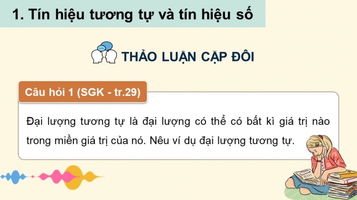 Giáo án điện tử chuyên đề Vật lí 11 cánh diều Bài 2: Truyền tín hiệu