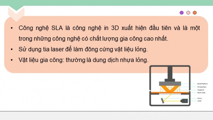 Giáo án điện tử chuyên đề Công nghệ cơ khí 11 cánh diều Bài 10: Một số công nghệ in 3D