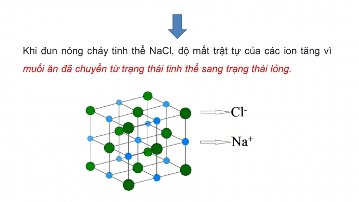 Giáo án điện tử chuyên đề Hoá học 10 cánh diều Bài 4: Entropy và biến thiên năng lượng tự do Gibbs