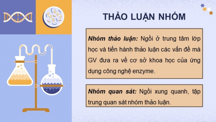 Giáo án điện tử chuyên đề Sinh học 10 chân trời Bài 7: Quy trình công nghệ sản xuất enzyme