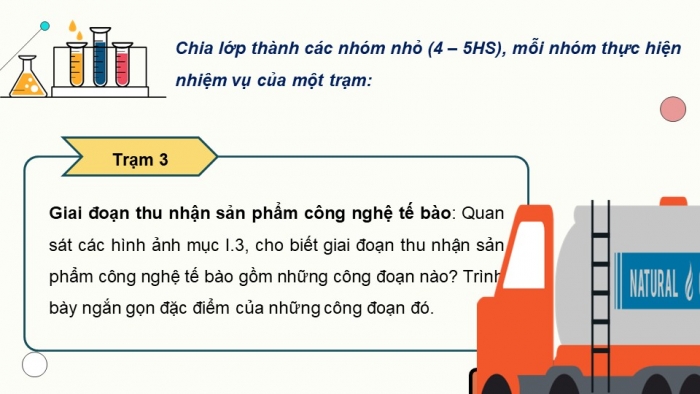 Giáo án điện tử chuyên đề Sinh học 10 cánh diều Bài 5: Các giai đoạn của công nghệ tế bào động vật